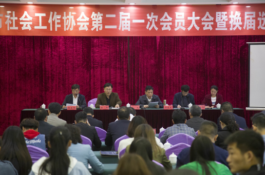 安庆市社会工作协会召开第二届一次会员